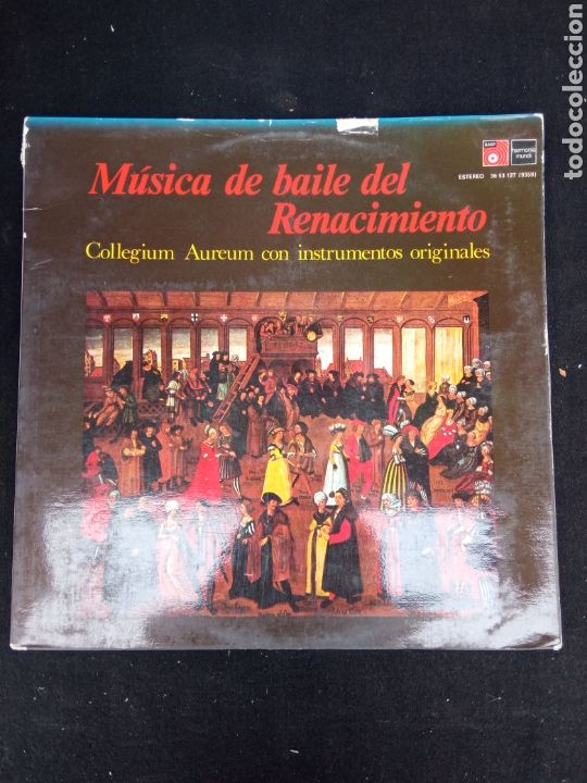 Discos de vinilo: MUSICA DEL BAILE DEL RENACIMIENTO