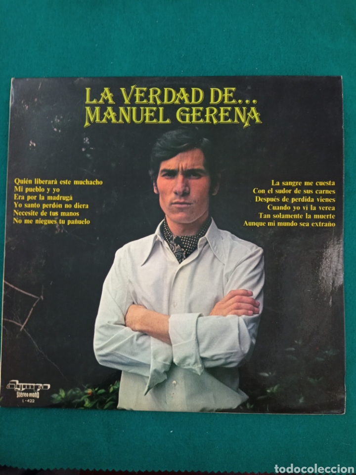 Discos de vinilo: DISCO VINILO LP , LA VERDAD DE MANUEL GERENA , 1976 - Foto 1