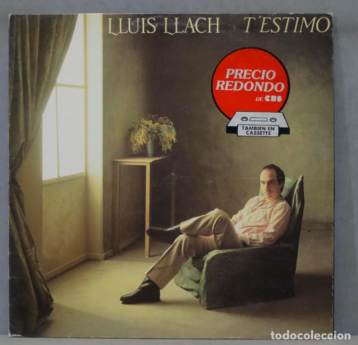 Discos de vinilo: LP. LLUIS LLACH. T&acute;ESTIMO - Foto 1