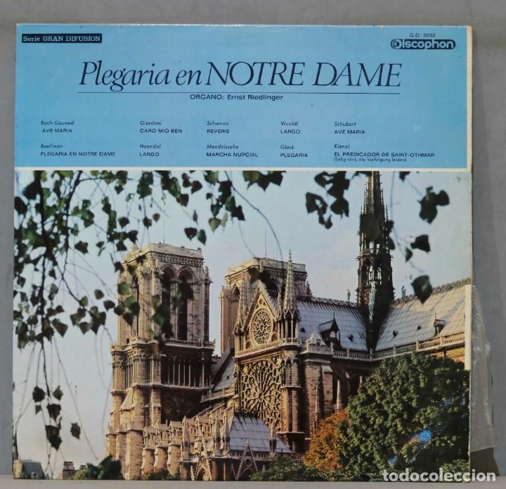 Dischi in vinile: LP. PLEGARIA EN NOTRE DAME