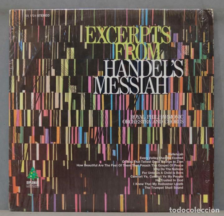 Vinyl records: LP. Excerpts From Handel&acute;s Messiah