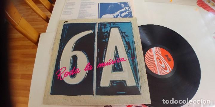 Discos de vinilo: SISA-LP RODA LA MUSICA-ENCARTE LETRAS-NUEVO