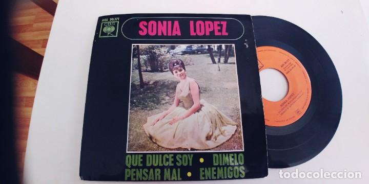 Discos de vinilo: SONIA LOPEZ-EP QUE DULCE SOY +3 - Foto 1
