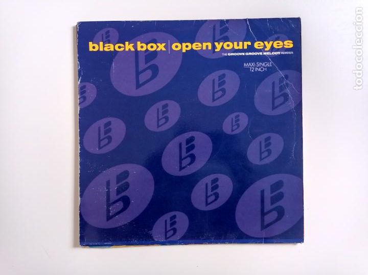 Discos de vinilo: Black box-open your eyes.maxi - Foto 1