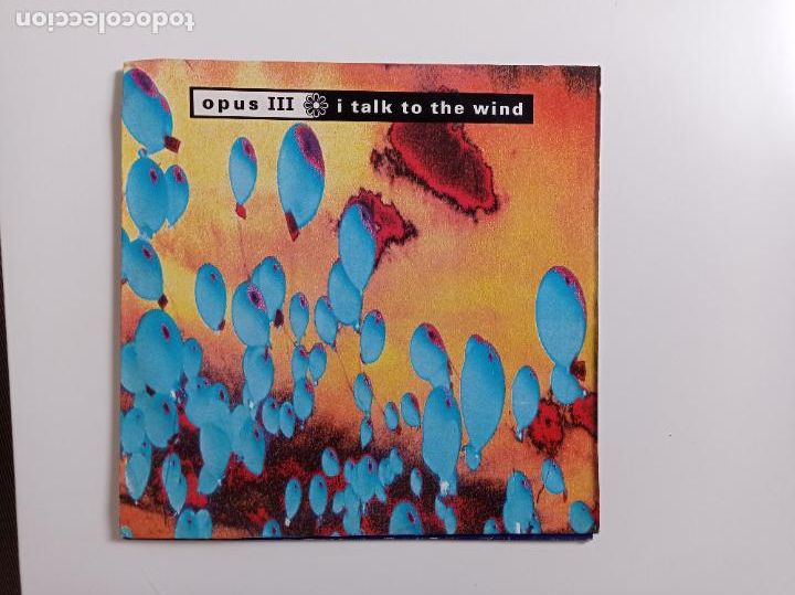 Discos de vinilo: Opus III -i talk to the wind.maxi - Foto 1