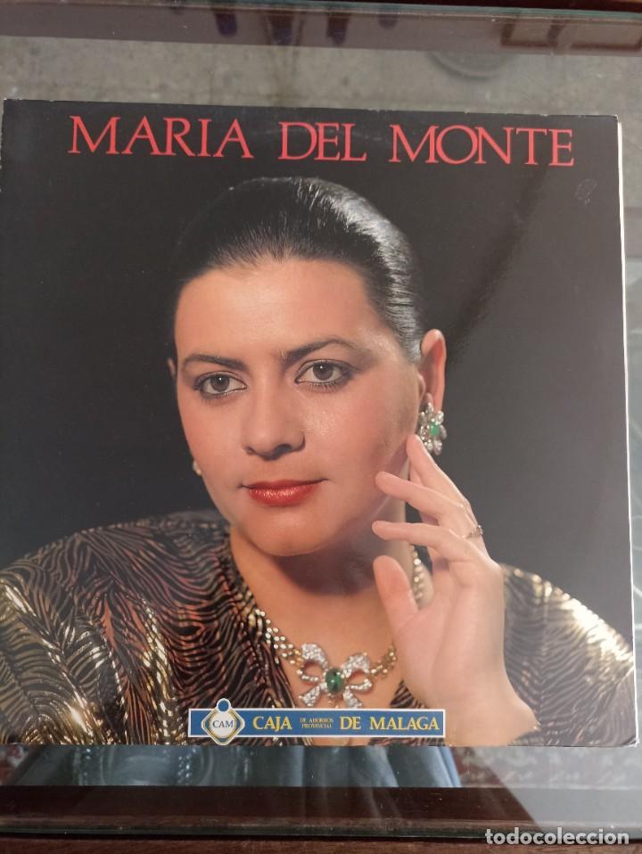Discos de vinilo: Mar&iacute;a del Monte. L. P. Vinilo. 1990 - Foto 1