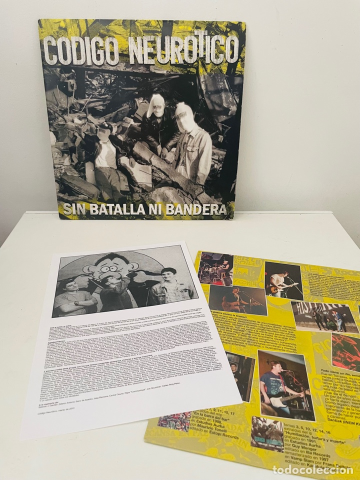 Discos de vinilo: C&oacute;digo Neur&oacute;tico vinilo Punk - Foto 7