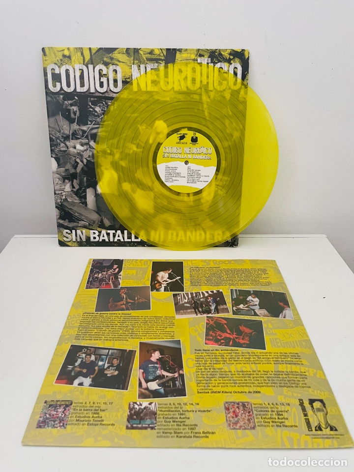 Discos de vinilo: C&oacute;digo Neur&oacute;tico vinilo Punk - Foto 1