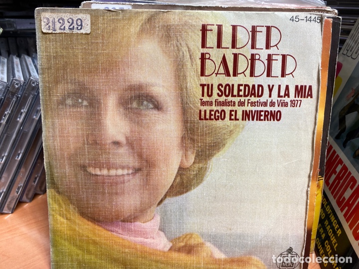 Discos de vinilo: Elder Barber - Tu Soledad y la M&iacute;a (7&rdquo;, Single) - Foto 1