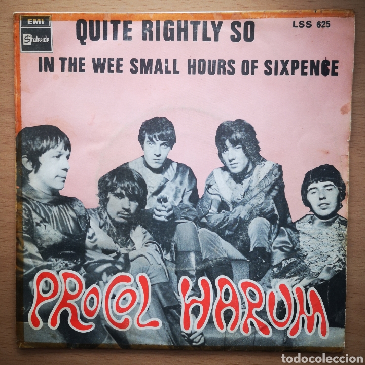 Discos de vinilo: PROCOL HARUM - QUITE RIGHTLY SO - Foto 1