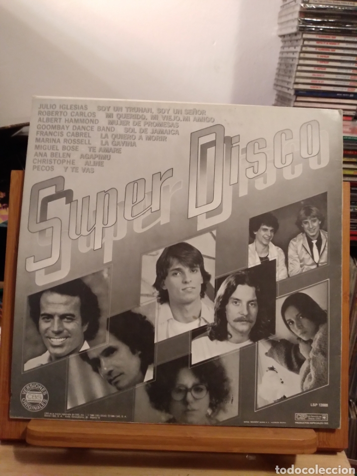 Discos de vinilo: LP-RECOPILATORIO-SUPER DISCO- - Foto 2