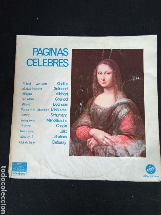 Discos de vinilo: PAGINAS CELEBRES - Foto 1