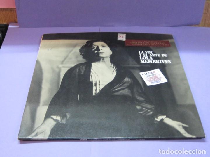 Vinyl-Schallplatten: La voz y el arte de Lola Membrives - LP gatefold