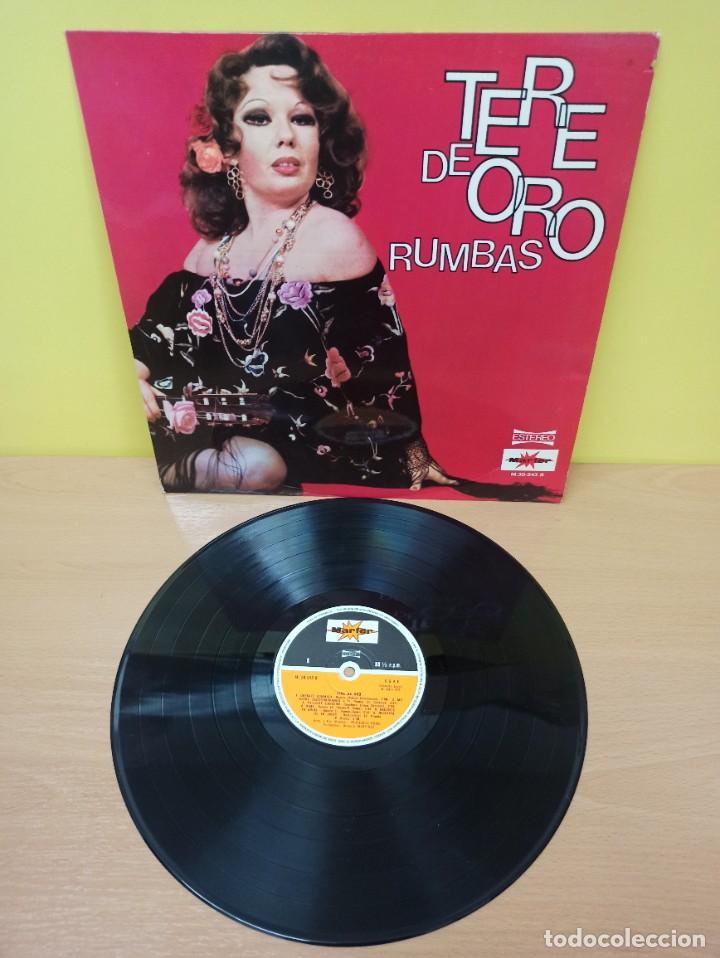 Discos de vinilo: DISCO DE VINILO - TERE DE ORO - RUMBAS - Foto 1