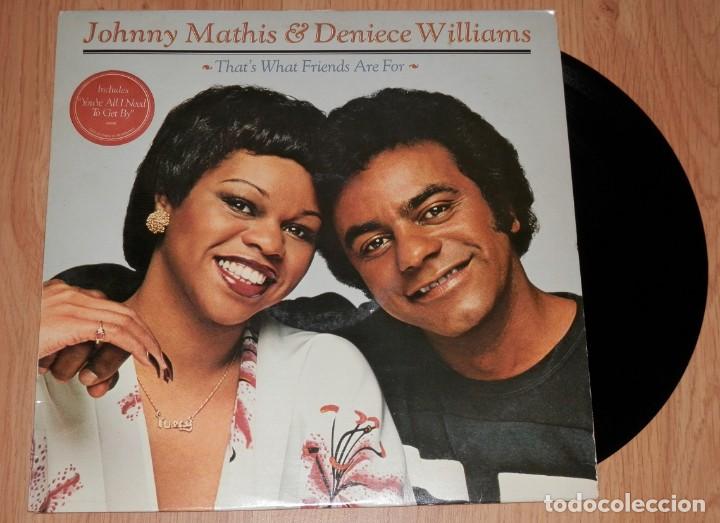 Discos de vinilo: DISCO LP DE VINILLO DE JOHNNY MATHIS & DENIECE WILLIAMS - Foto 1