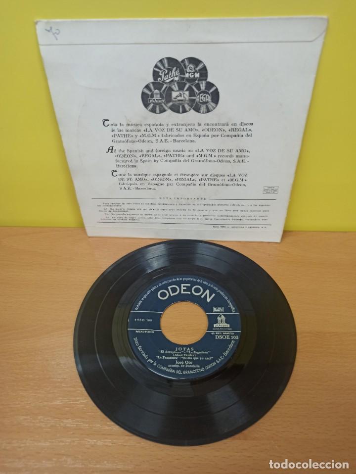 Discos de vinilo: SINGLE DISCO DE VINILO - JOTAS DE PICADILLO - ARAGON - Foto 2