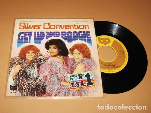 Discos de vinilo: SILVER CONVENTION - GET UP AND BOOGIE - SINGLE - 1976 - Foto 1