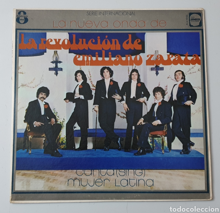 Vinyl records: LP LA REVOLUCION DE EMILIANO ZAPATA - La nueva onda (M&eacute;xico - Dimeca - 1975)