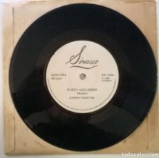 Discos de vinilo: JOHNNY MOWTON. AMAZING GRACE/ RUSTY AND JIMMY. SIROCCO, UK 1984 SINGLE