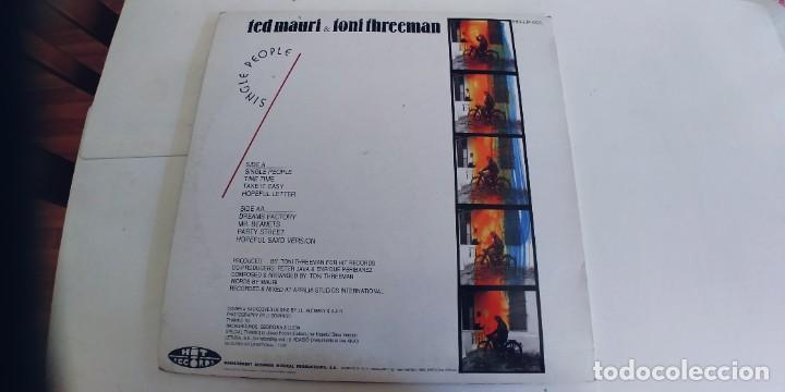 Discos de vinilo: TED MAURI & TONI THREEMAN-LP TIME TIME - Foto 2