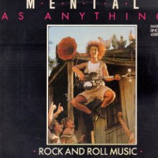 Discos de vinilo: MENTAL AS ANYTHING - ROCK AND ROLL MUSIC / MAXISINGLE EPIC 1987 / BUEN ESTADO RF-13087