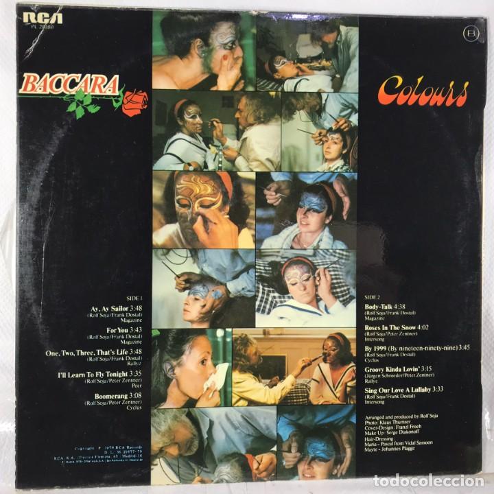Discos de vinilo: Baccara &ndash; Colours - Vinyl, LP - SPAIN - Foto 3