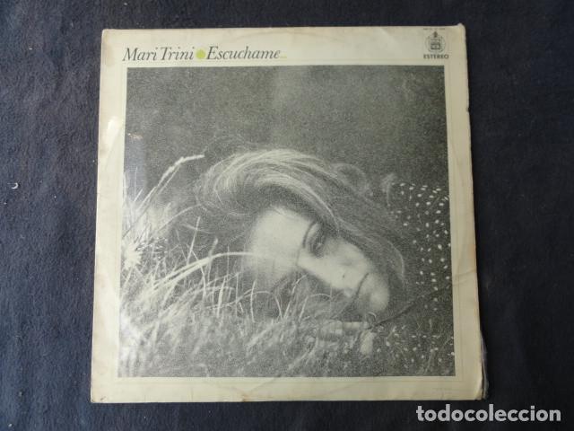 Discos de vinilo: DISCO - ESCUCHAME - MARI TRINI - HISPAVOX. A&Ntilde;O 1971. - Foto 1