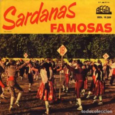 Discos de vinilo: SARDANAS FAMOSAS - NOSTRE IDEAL + 3 TEMAS - EP REGAL SPAIN 1962