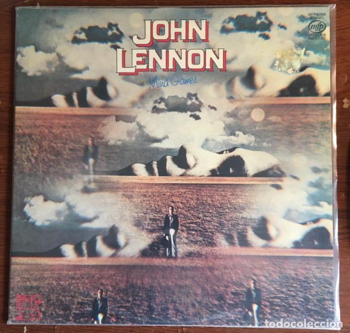 Discos de vinilo: JOHN LENNON - &rdquo;MIND GAMES&rdquo;, LP edic UK 1981 - Foto 1