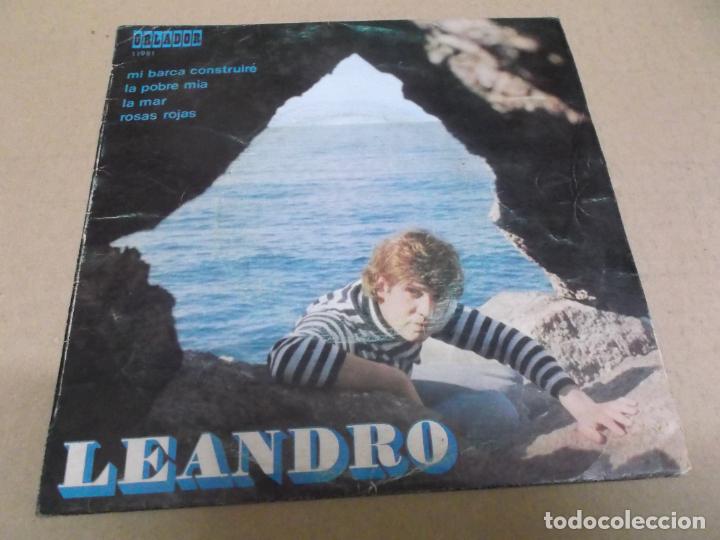 Discos de vinilo: LEANDRO (EP) MI BARCA CONSTRUIRE A&Ntilde;O &ndash; 1971 - Foto 1
