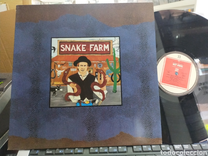 Discos de vinilo: Snake farm LP Francia 1989 - Foto 1