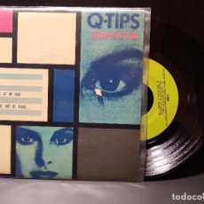 Discos de vinilo: Q-TIPS TRACKS OF MY TEARS SINGLE SPAIN 1980 PDELUXE