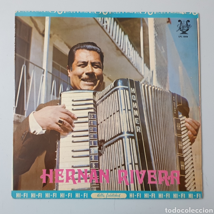 Disques de vinyle: LP - HERNAN RIVERA UNZUETA (Bolivia - Lyra - 1972) Folk Quechua Bolivia