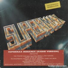 Discos de vinil: SUPERMAX MEGAMIX RADIO VERSION SINGLE PROMO 1990. Lote 344041603