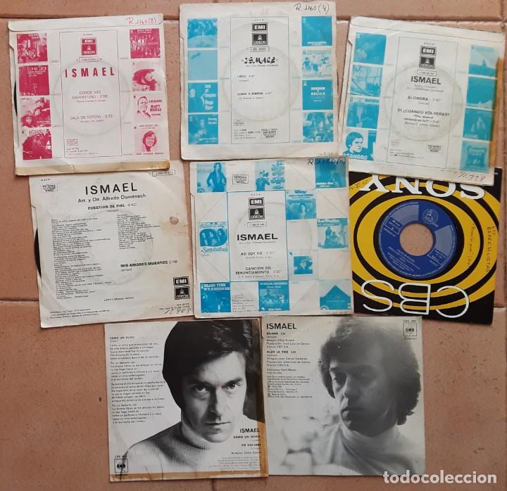 Discos de vinilo: Lote de 8 singles de ISMAEL - Foto 2