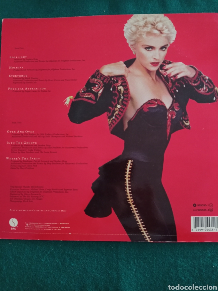 Discos de vinilo: DISCO VINILO LP , MADONNA , YOU CAN DANCE - Foto 2