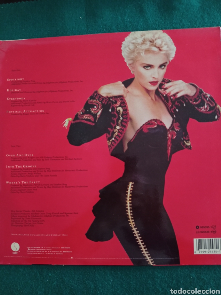 Discos de vinilo: DISCO VINILO LP , MADONNA , YOU CAN DANCE - Foto 2