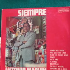Discos de vinilo: DOS DISCO VINILO LP , ANTONIO MACHIN , 1968. Lote 344109008