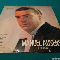 Discos de vinilo: MANUEL AUSENSI - RECITAL. Lote 344112263