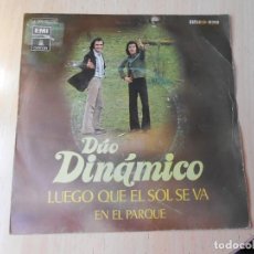 Discos de vinilo: DUO DINAMICO, SG, LUEGO QUE EL SOL SE VA + 1, AÑO 1972