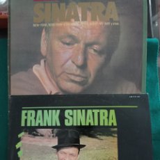 Discos de vinilo: DOS DISCOS VINILO LP , FRANK SINATRA , AÑOS 1977 Y 1985. Lote 344112633