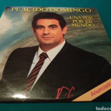 Discos de vinilo: PLACIDO DOMINGO- UNA VOZ POR EL MUNDO - DOBLE CD'S. Lote 344117033