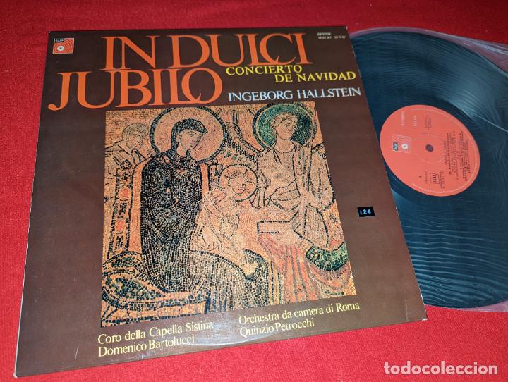 Discos de vinilo: CORO CAPELLA SISTINA & ROMA Bartolucci+Petrocchi IN DULCI JUBILO navidad INGEBORG HALLSTEIN LP 1975