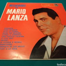 Discos de vinilo: RECUERDOS DE MARIO LANZA. Lote 344128328