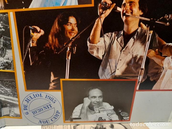 Discos de vinilo: DOBLE LP LLUIS LLACH : CAMP DEL BAR&Ccedil;A ( CON EXTRAS ) - Foto 6