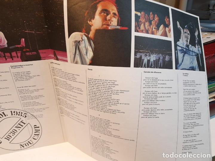 Discos de vinilo: DOBLE LP LLUIS LLACH : CAMP DEL BAR&Ccedil;A ( CON EXTRAS ) - Foto 10