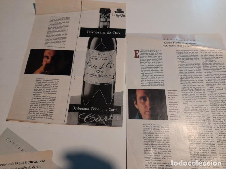 Discos de vinilo: DOBLE LP LLUIS LLACH : CAMP DEL BAR&Ccedil;A ( CON EXTRAS ) - Foto 20