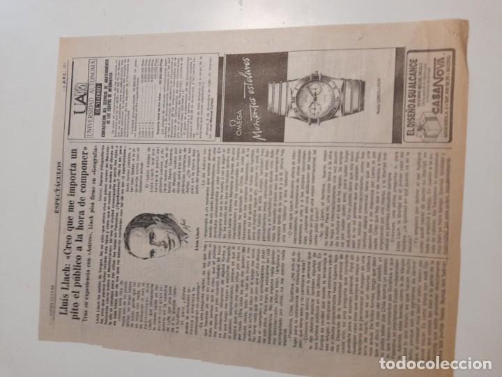 Discos de vinilo: DOBLE LP LLUIS LLACH : CAMP DEL BAR&Ccedil;A ( CON EXTRAS ) - Foto 24