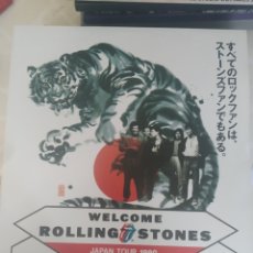 Discos de vinilo: THE ROLLING STONES. WELCOME ROLLING STONES. JAPAN TOUR 1990. DOBLÉ LP.. Lote 344158168