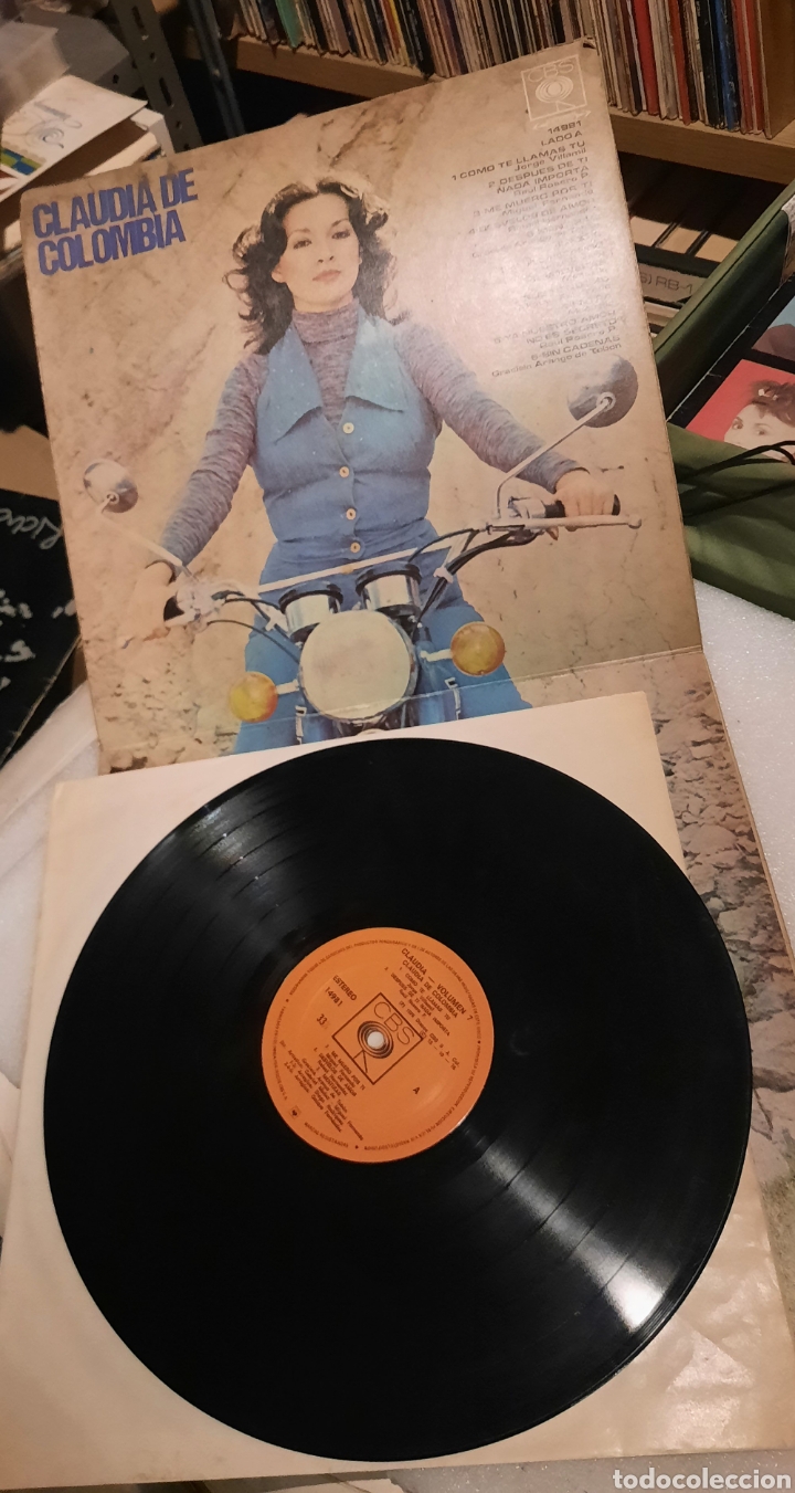 Discos de vinilo: Claudia de Colombia - Claudia - Foto 2